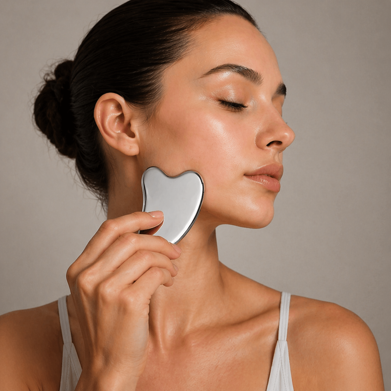 Stainless Steel Gua Sha, Facial Sculpting Tool