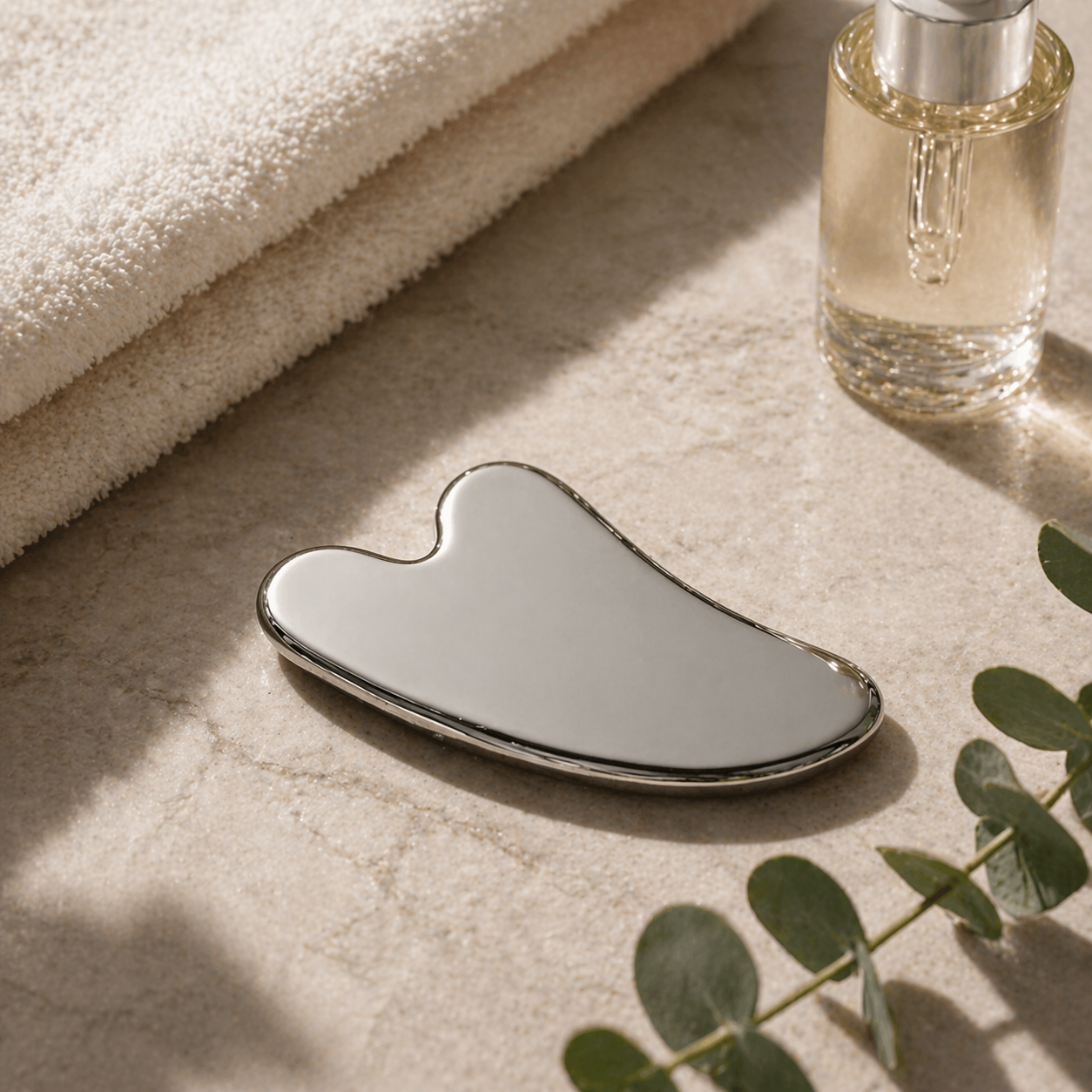 Stainless Steel Gua Sha, Facial Sculpting Tool